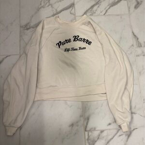 Pure Barre Crop Crewneck